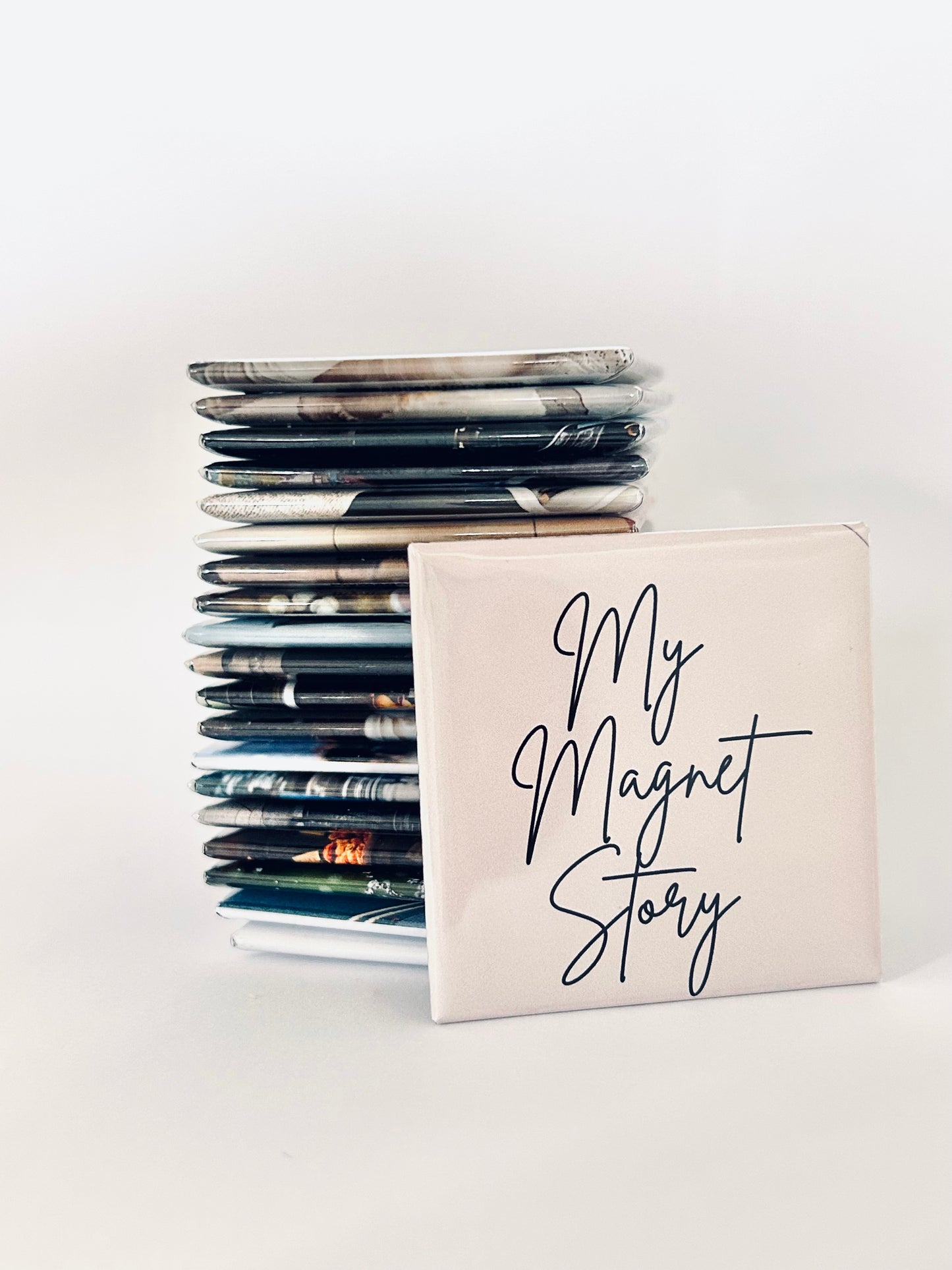 100 Customised 50x50mm photo Magnets