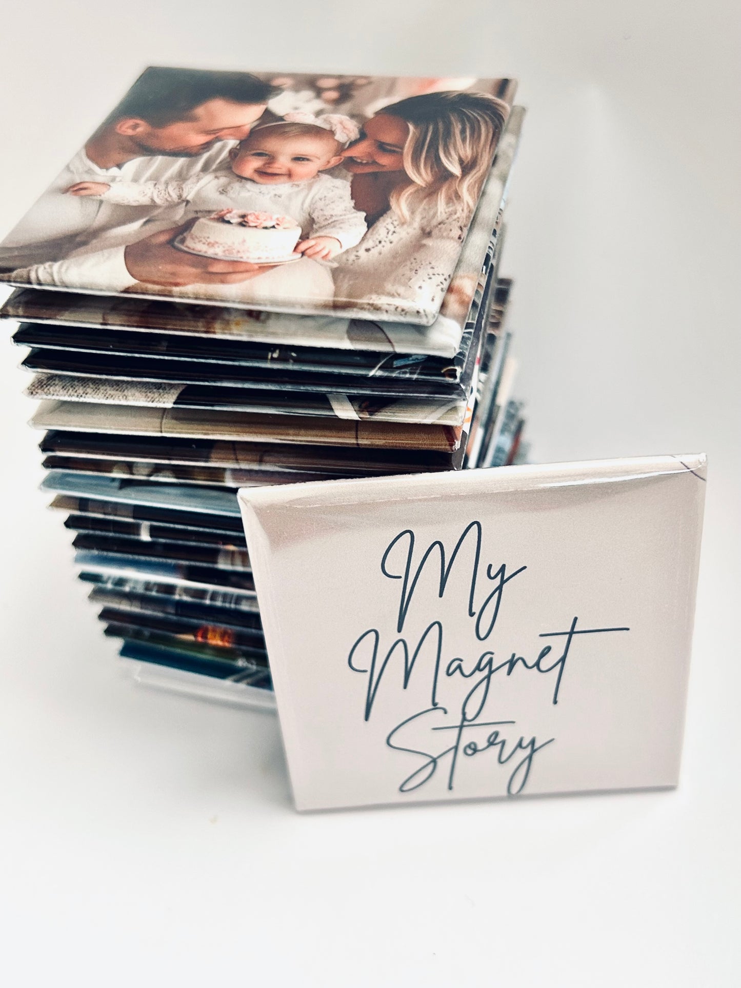 100 Customised 50x50mm photo Magnets